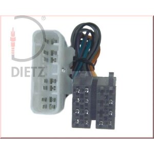 ISO-Adapter für Opel und Isuzu Fahrzeuge.