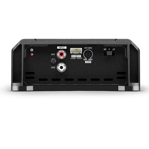 CarAudioEmpire Verstärker mit Anschlüssen für Auto-Audio-Systeme.