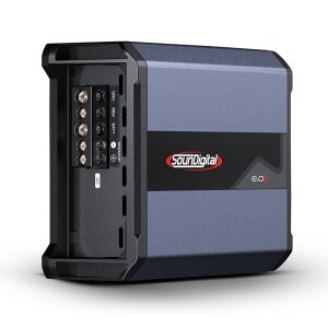SoundDigital Verstärker für Car-Audio, hochwertige Leistung, kompakt.
