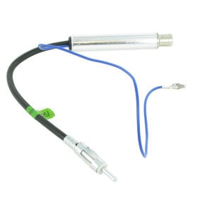 Adapter zum Anschluss des Radios an eine aktive Antenne für Car-Audio-Systeme.