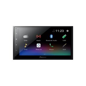 Autoradio Pioneer DMH-A340DAB mit DAB+ und Bluetooth.