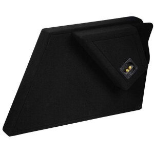 Schwarzes Subwoofer-Gehäuse für Ford Focus Mk2 Hatchback 2004-2011.