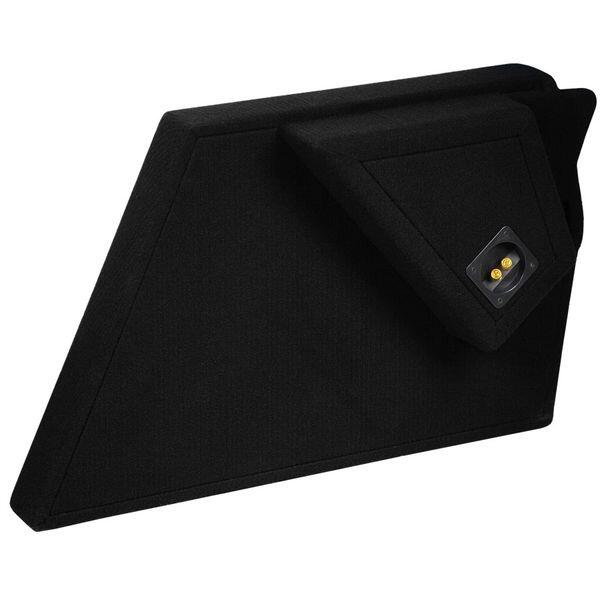 Schwarzes Subwoofer-Gehäuse für Ford Focus Mk2 Hatchback 2004-2011.