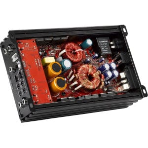Hochleistungsverstärker für Car-Audio, mit leistungsstarken Komponenten und robustem Design. Perfekt.