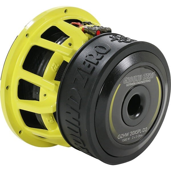Hochleistungs-Subwoofer für Car-Audio-Systeme, Ground Zero.