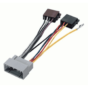 ISO-Adapter Kabel für Fahrzeug-Audioanschlüsse.