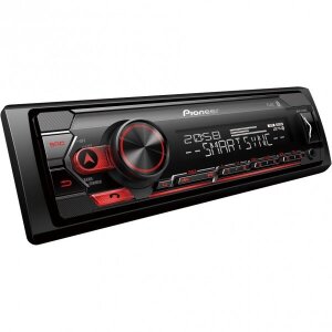 Pioneer Autoradio mit Bluetooth, USB und Freisprechfunktion.