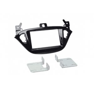 Hochwertiger Radio-Einbaurahmen für Opel Adam, passend für 2-DIN Autoradios, einfache Montage.