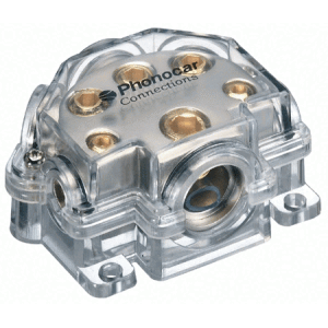 Kabelverteilerblock Phonocar 1x50 mm² - 1x35 mm²- 2x15 mm²- 2x25 mm²