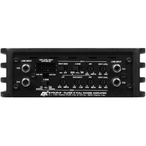 Verstärker für Auto-HiFi, leistungsstark und hochwertig, ideal für CarAudio-Systeme.