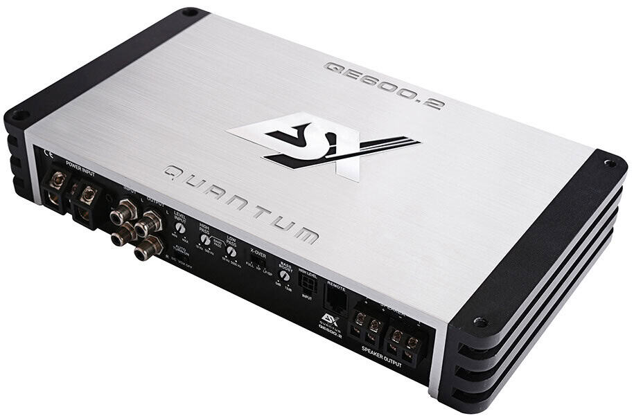 Q600.2 Car Audio Verstärker für kraftvollen Sound im Fahrzeug.