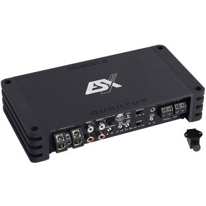 Hochwertiger Car-Audioverstärker für kraftvollen Sound im Fahrzeug, ideal für CarHifi und Bass-Perfo.