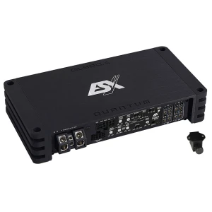 Hochwertiger Car-Audio-Verstärker mit leistungsstarkem Quanten-Design, ideal für Car-HiFi-Installati.