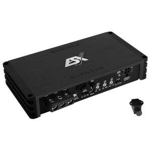Verstärker für Auto-HiFi, leistungsstarkes Car-Audio-Equipment, ideal für hochwertigen Klang im Fahr.