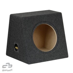 Gehäuse für 25cm Subwoofer, 30l Volumen, Kompressionsdesign.