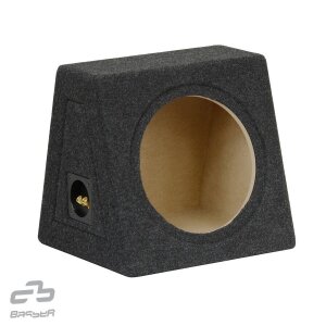 Gehäuse für Subwoofer 25cm, 15 Liter, optimal für kraftvollen Bass. Hochwertiges Gehäuse mit schalla.