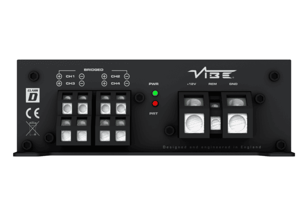 Verstärker Vibe POWERBOX100.4M-V0 za avdio sisteme, močan in zanesljiv, idealen za avtomobilski avdi.