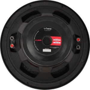 Vibe SLICK12D2-V0 subwoofer za močno bass glasbo, visokokakovostni materiali, idealen za avtomobilsk.