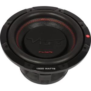 Vibe SLICK10D2-V0 globokozvočnik za avto z 1500 W močjo.