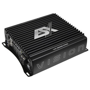 Ojačalo ESX VX3000 PRO za močno avtozvočno opremo.