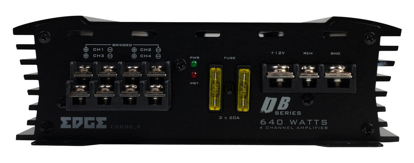 Car-Audio-Verstärker Edge EDB80.4LITE-E2 für kraftvollen Sound.