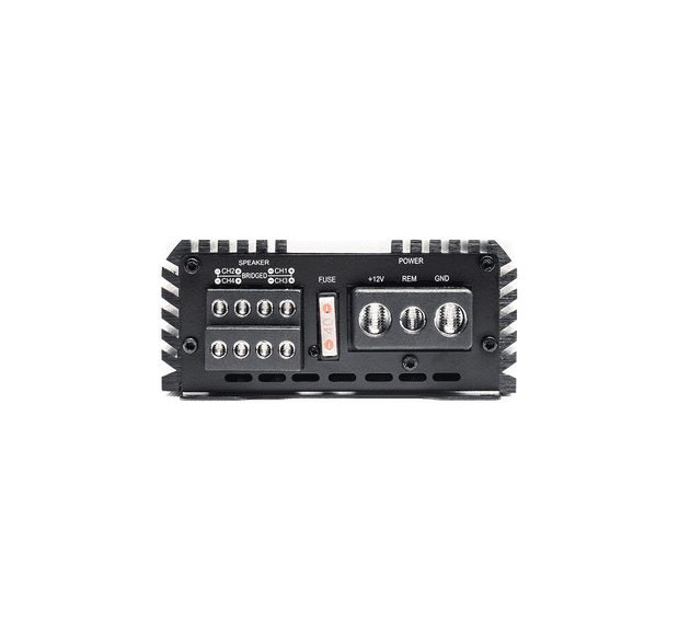 Hochleistungsverstärker DD Audio SS4.500 für Car-Audio-Systeme.