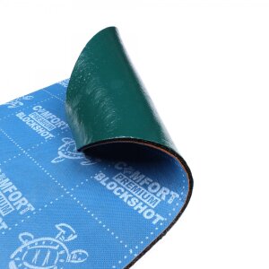 Dämmmaterial für Fahrzeugisolierung, 8 mm, 500x700 mm.