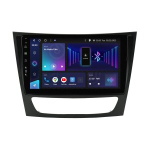 Android Autoradio für Mercedes E-Klasse, G-Klasse, CLS-Klasse mit 9" Display, 8GB RAM, 128GB Speiche.