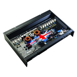 Hochleistungs-Autoverstärker für Car-Audio-Systeme, ideal für kraftvollen Sound.