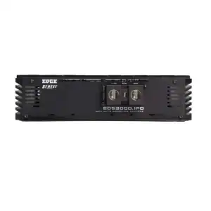 Hochwertiger Car-Audio-Verstärker Edge EDS3000.1FD-E3 für kraftvollen Sound im Fahrzeug.