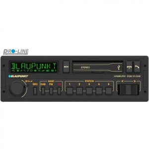 Autoradio Blaupunkt Hamburg SQM23DAB mit DAB+ für optimalen Radioempfang.