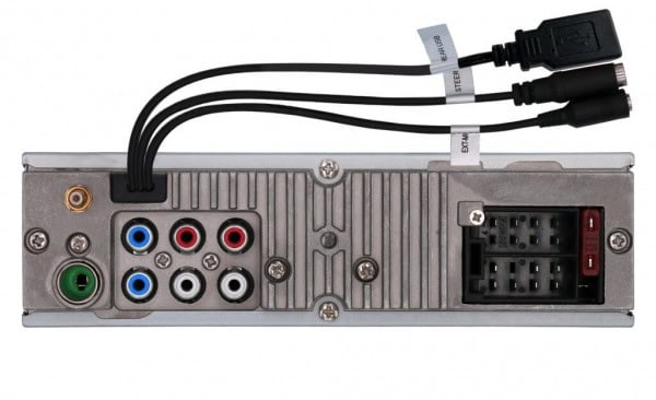 Autoradio Blaupunkt Hamburg SQM23DAB mit Anschlusskabel.