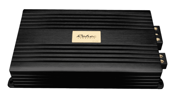 Rebec D1200 Verstärker für Car-Audio-Systeme, leistungsstark und zuverlässig.