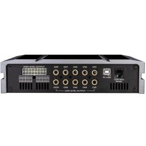 Car-Audio-Verstärker mit DSP, Rebec RPX-B10S, hochwertige Klangregelung.