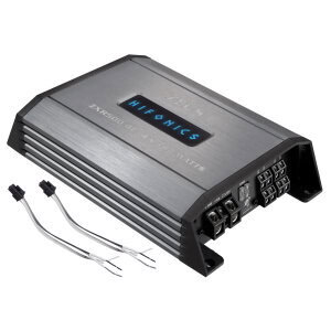 Hifonics ZXR500/4E Verstärker für Car-Audio, Hochleistungs-Audioverstärker, 500 Watt, 4-Kanal.