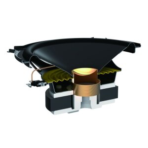Hochwertiger Pioneer TS-A1301C Lautsprecher für Car-Audio-Systeme.